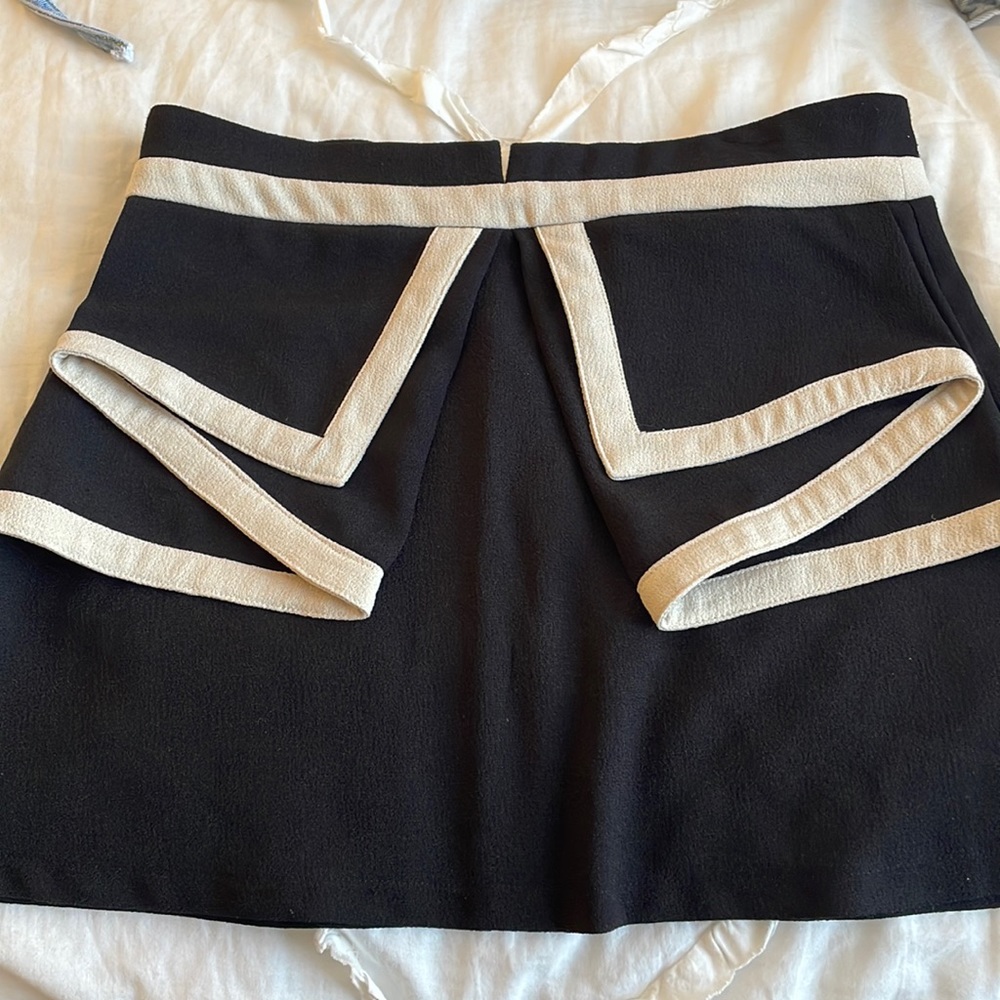 Black & white skirt